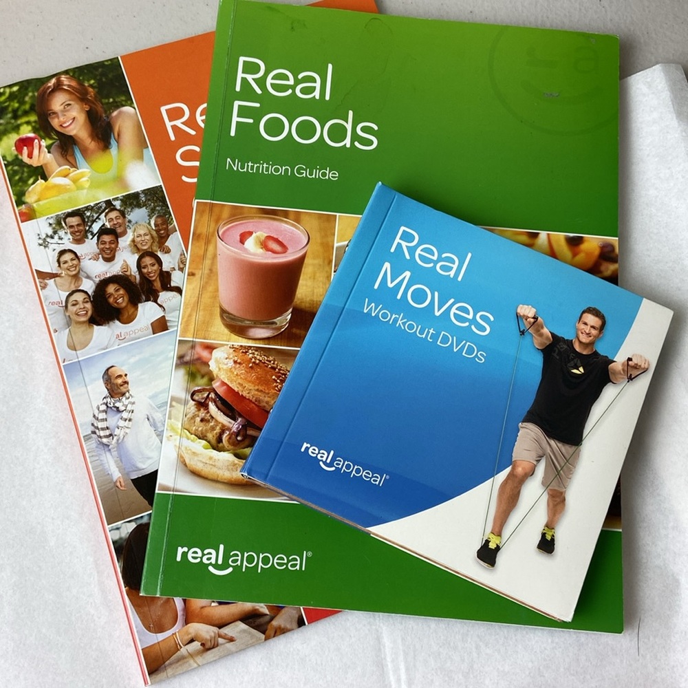 Weight loss help - Workout DVDs Real Moves and 2 weight loss program books